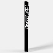 Schwarz-Weiß-Basketball Case-Mate iPhone Hülle (Rückseite / Rechts)