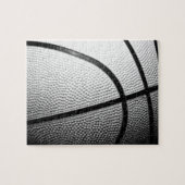 Schwarz-Weiß-Basketball Puzzle (Horizontal)