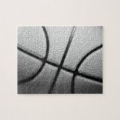 Schwarz-Weiß-Basketball Puzzle (Horizontal)