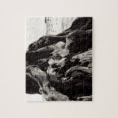 Schwarz-Weiß-Baum Puzzle (Vertikal)