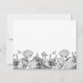 Schwarz-Weiß-Beerdigung Danke (Rückseite)