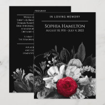 Schwarz-Weiß-Beerdigung