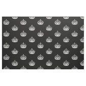 Schwarz-Weiß-behalten, ruhige Kronengewebe Stoff (Fat Quarter (45,7 x 55,9 cm))