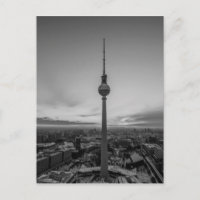 Schwarz-Weiß-Berlin im Winter