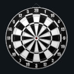 Schwarz-Weiß-Bicolor-Dart-Board Dartscheibe<br><div class="desc">Schwarz-Weiß Bicolor Dart Board.</div>