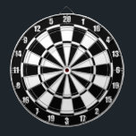 Schwarz-Weiß-Bicolor-Dart-Board Dartscheibe<br><div class="desc">Schwarz-Weiß Bicolor Dart Board.</div>
