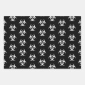 Schwarz-Weiß-Biogefährdung Geschenkpapier Set (Vorderseite 2)