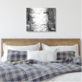 Schwarz & Weiß Birch Tree Trunk Birch Bark 16x20 Leinwanddruck (Insitu (Schlafzimmer))