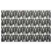 Schwarz-Weiß-Blätter Stoff (Fat Quarter (45,7 x 55,9 cm))