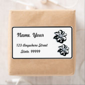 Schwarz-Weiß-Blume (Insitu)