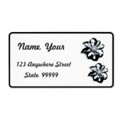 Schwarz-Weiß-Blume (Vorne)