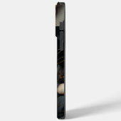 Schwarz-Weiß-Blume Case-Mate iPhone Hülle (Rückseite / Links)