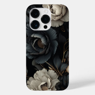 Schwarz-Weiß-Blume Case-Mate iPhone 14 Pro Hülle
