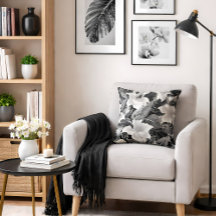 Schwarz-Weiß-Blume der 1920er Jahre