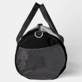 Schwarz-Weiß-Blume nah Duffle Bag (Rechts)
