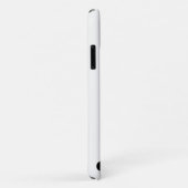 Schwarz-Weiß-Blume und Blumenbezeichnungen Case-Mate iPhone Hülle (Hinten/Rechts)