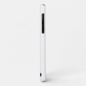 Schwarz-Weiß-Blume und Blumenbezeichnungen Case-Mate iPhone Hülle (Hinten/Links)