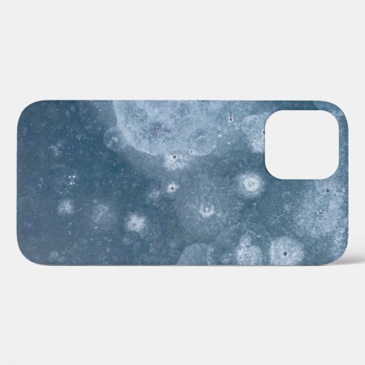 Schwarz-Weiß-Blumentextilien Case-Mate iPhone Hülle (Rückseite (Horizontal))