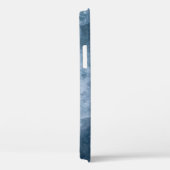 Schwarz-Weiß-Blumentextilien Case-Mate iPhone Hülle (Rückseite / Rechts)