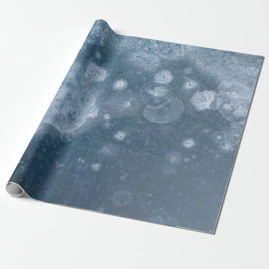 Schwarz-Weiß-Blumentextilien Geschenkpapier (Ungerollt)