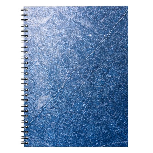 Schwarz-Weiß-Blumentextilien Notizblock (Vorderseite)