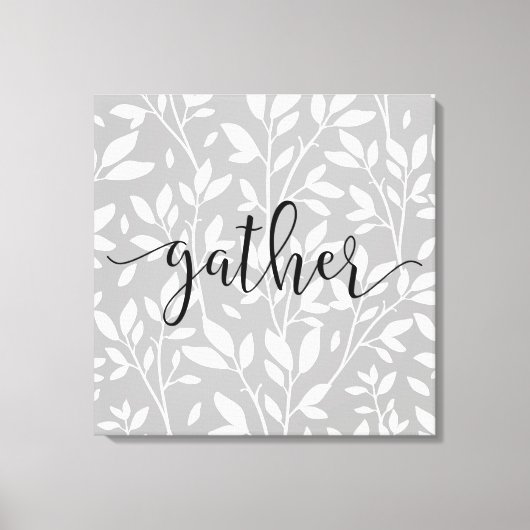 Schwarz-Weiß-Blütenleder Bauernhaus-Dekoration Leinwanddruck (Vorderseite)