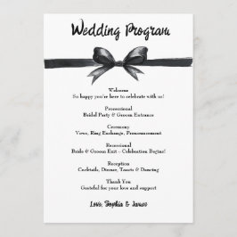 Schwarz-Weiß-Bogen | Elegante Hochzeit | Monochrom Programm