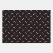 Schwarz-Weiß-Bonbons niedlich Geschenkpapier Set (Vorderseite 2)