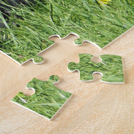 Schwarz-Weiß-Border-Collie Puzzle (Seite)