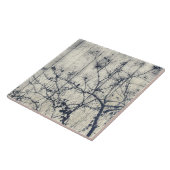 Schwarz-Weiß-Botanische Motive Fliese (Seite)