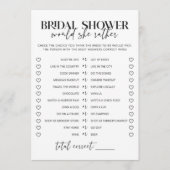 Schwarz-Weiß-Brautparty würde sie eher (Vorderseite)