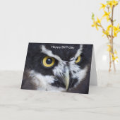 Schwarz-Weiß-Brillengeburt Karte (Gelbe Blume)