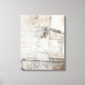 Schwarz-weiß & Bronze Leinwanddruck (Vorderseite)