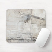 Schwarz-weiß & Bronze Mousepad (Mit Mouse)