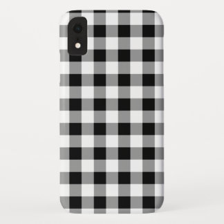Schwarz-Weiß-Buffalo Kariert Case-Mate iPhone Hülle