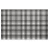 Schwarz-Weiß Büffel Kariert Gestreift Rustikal Stoff (Yard (91,4 cm))