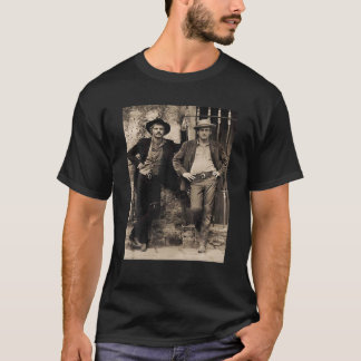 Schwarz-Weiß-Buttons und Sonntagsbilder für Kinder T-Shirt