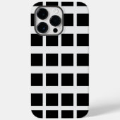 Schwarz-weiß Case-Mate iPhone Hülle (Rückseite)