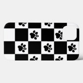 Schwarz/Weiß Case-Mate iPhone Hülle (Rückseite (Horizontal))