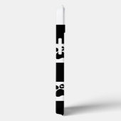 Schwarz/Weiß Case-Mate iPhone Hülle (Rückseite / Rechts)