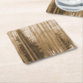 Schwarz-Weiß-Colorado Aspen Forest Untersetzer (angewinkelt)