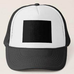 Schwarz-Weiß Colorado Truckerkappe