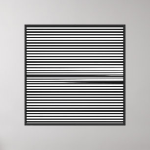 Schwarz-Weiß-Cooles Design Leinwanddruck