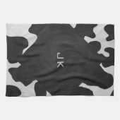 Schwarz-Weiß-Cow Küchentuch (Horizontal)