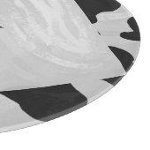 Schwarz-Weiß-Cow Schneidebrett (Ecke)