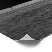 Schwarz-Weiß-Crab-Boot im Sonnenuntergang 16x20 Poster (Ecke)