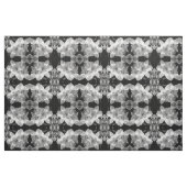Schwarz-Weiß-Daffodin Stoff (Fat Quarter (45,7 x 55,9 cm))