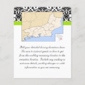 Schwarz/Weiß-Damaske mit grünem Akzent laden