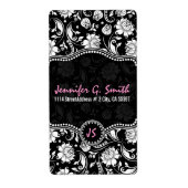 Schwarz-Weiß-Damaskus-Muster 2 (Vorne)