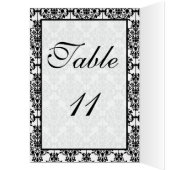 Schwarz-Weiß-Damaskus-Tischnummer (Innen (Links))